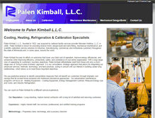 Tablet Screenshot of palenkimball.com